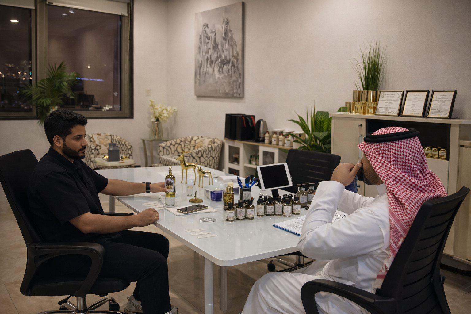 من كواليس تصنيع العطور في التركيبات العطرية 2
